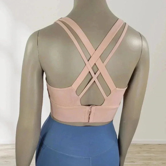 Pedigree eMPWR Women’s Strapback Sports Bra | High Support | Evo-Dry™ (pink) - Picture 4 of 5